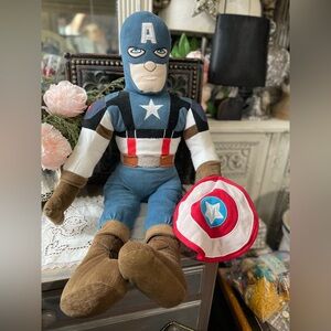 Marvel Captain America my first avenger 2011 plush toy figurine